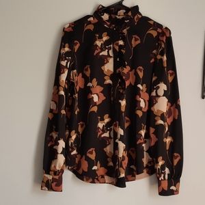Ann Taylor long sleeve blouse (size L fit)
